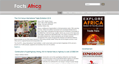 Desktop Screenshot of facts-africa.com